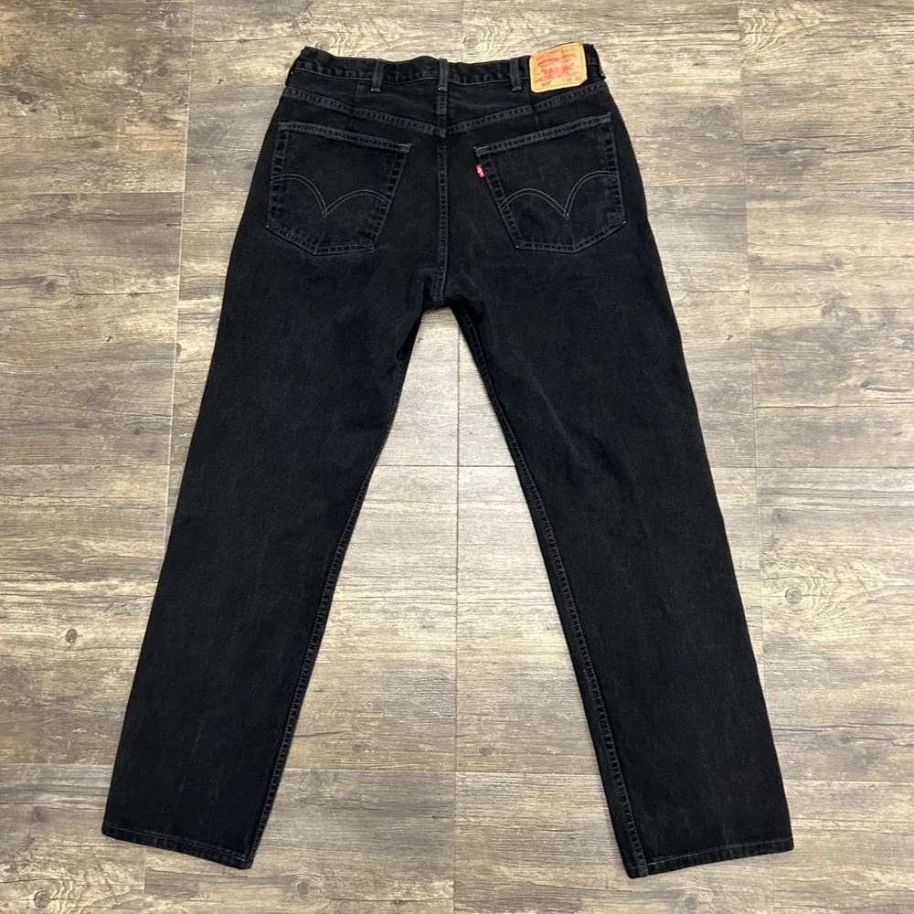 Vintage Levi's 505 Black Denim Jeans Men Size‎ 38x34 Canada y2k Regular Fit